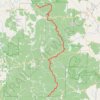 Ozark Trail 100 Mile Endurance Run trail, distance, elevation, map, profile, GPS track