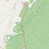 Prince Gap Trail trail, distance, elevation, map, profile, GPS track