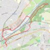 River Aire trail, distance, elevation, map, profile, GPS track