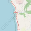 Sandymouth to Holacombe & back trail, distance, elevation, map, profile, GPS track