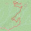 Mount LeConte and Cliff Top via Alum Cave Trail in Great Smoky Mountains National Park trail, distance, elevation, map, profile, GPS track