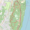 Palisades Interstate Park loop trails trail, distance, elevation, map, profile, GPS track