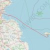 Boston - Provincetown motorboat trail, distance, elevation, map, profile, GPS track