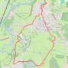 Colden Common to Stoke Woods Loop trail, distance, elevation, map, profile, GPS track