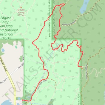 Mitchell Hill trail, distance, elevation, map, profile, GPS track