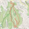 Runyon Canyon Park trail, distance, elevation, map, profile, GPS track