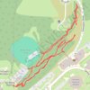 Tracked with OSMTracker for Android™ trail, distance, elevation, map, profile, GPS track