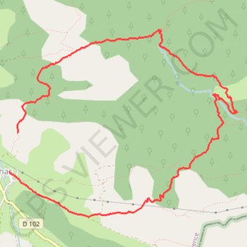 Soleilhas.gpx trail, distance, elevation, map, profile, GPS track