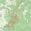 Lewis Morris County Park Fatbiking trail, distance, elevation, map, profile, GPS track