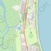 Port Douglas to Ramada resort walk trail, distance, elevation, map, profile, GPS track