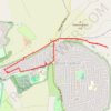 Bullock Hill trig point trail, distance, elevation, map, profile, GPS track