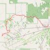 Shirley Lake trails trail, distance, elevation, map, profile, GPS track
