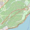 Kings Park Loop trail, distance, elevation, map, profile, GPS track