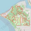 Discovery Park trails trail, distance, elevation, map, profile, GPS track