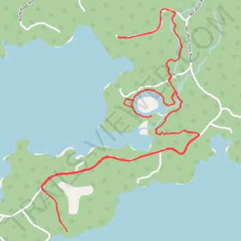 Mushroom Trail trail, distance, elevation, map, profile, GPS track