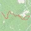 Comeau Lake trail, distance, elevation, map, profile, GPS track