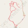 Beatty trail, distance, elevation, map, profile, GPS track