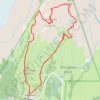 Panorama Point, Golden Gate Falls and Myrtle Falls Loop trail, distance, elevation, map, profile, GPS track