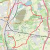 Walk Earlswood to Nutfield March, via South Nutfield trail, distance, elevation, map, profile, GPS track