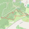 Loop walk in Denman Common trail, distance, elevation, map, profile, GPS track