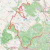 Tracked with OSMTracker for Android™ trail, distance, elevation, map, profile, GPS track
