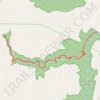 2025/12/20 - CT 7.1 Duskin Branch trail, distance, elevation, map, profile, GPS track