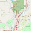 Animas Mountain trail, distance, elevation, map, profile, GPS track