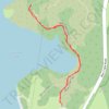 Tracked with OSMTracker for Android™ trail, distance, elevation, map, profile, GPS track