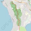 Droughty Ridgeline Trail North (Rokeby Hills) trail, distance, elevation, map, profile, GPS track