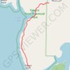 Francis Point Lighthouse trail, distance, elevation, map, profile, GPS track