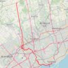 Toronto - Bradford trail, distance, elevation, map, profile, GPS track