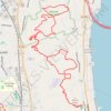 Blauvelt State Park trail, distance, elevation, map, profile, GPS track