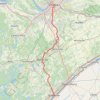 Brockville - Ottawa trail, distance, elevation, map, profile, GPS track