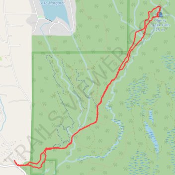 Pure_team_hike trail, distance, elevation, map, profile, GPS track
