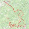 2021-02-20-01 trail, distance, elevation, map, profile, GPS track