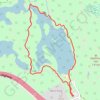 Thetis Lake Loop trail, distance, elevation, map, profile, GPS track