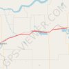 Swift Current - Chaplin trail, distance, elevation, map, profile, GPS track