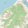Horoirangi / Drumduan Loop via Cable Bay Walkway and Overlook trail, distance, elevation, map, profile, GPS track